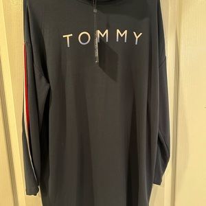 Tommy Hilfiger Navy sweatshirt dress XL